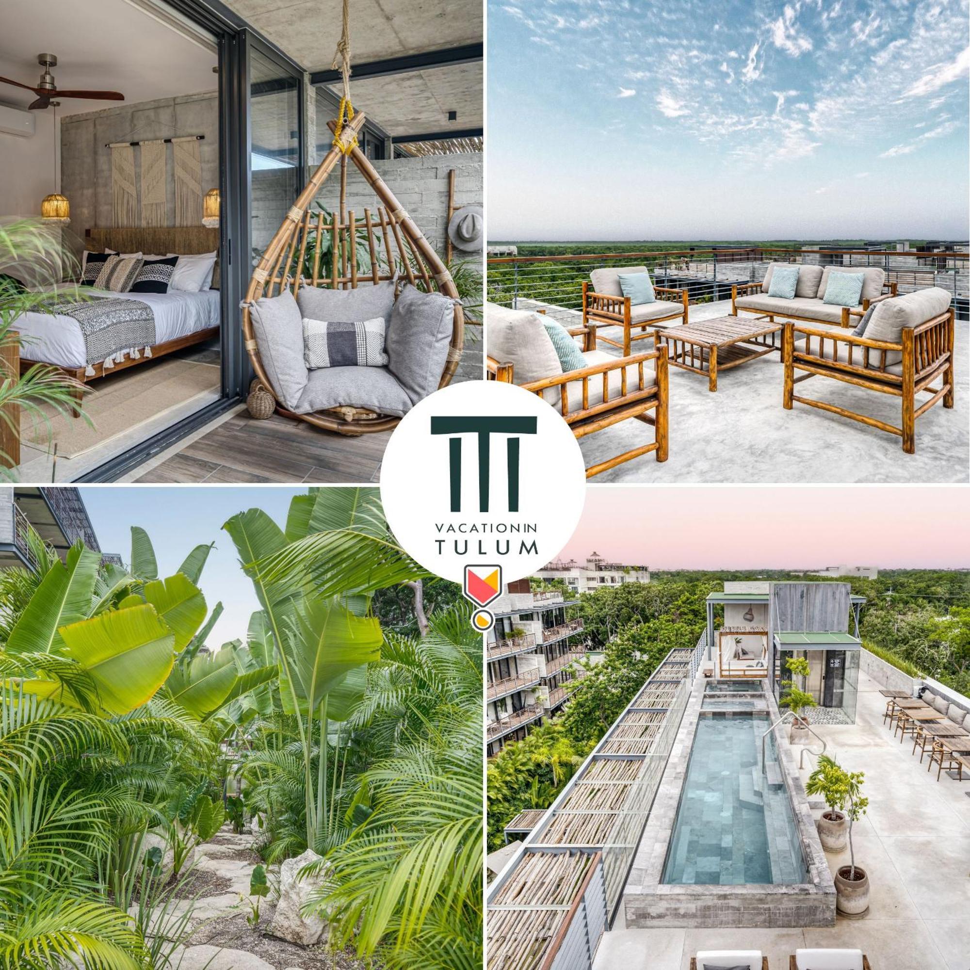 Waterworld Tulum 2Br W Cenote -Lagoons - Big Gym Eksteriør billede